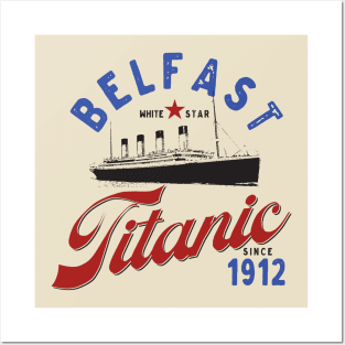 Belfast Titanic Posters and Art